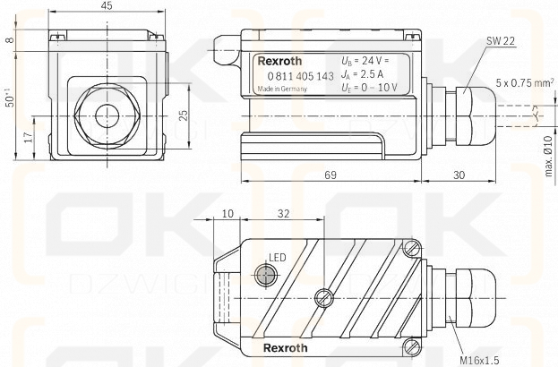 VENTILVERSTÄRKER VT-SSPA1-508-2X / V0 / I